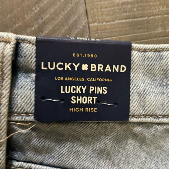 NWT High Rise Lucky Pins Short - Picture 3 of 6